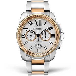Копия часов Cartier Calibre de Cartier Chronograph 42 W7100042 Арт.CR-0835