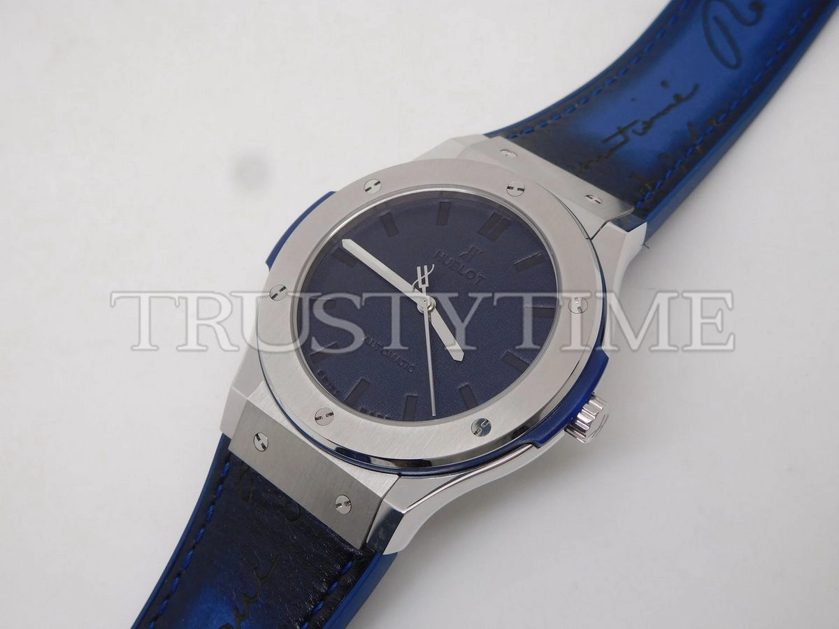 Копия часов Hublot Classic Fusion Berluti Scritto 45mm 511.NX.050B.VR.BER16 Арт.HB-0490