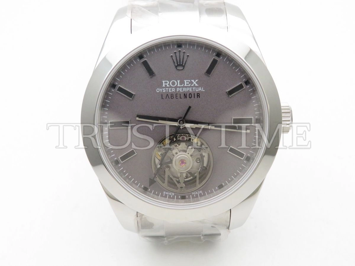 Копия часов Rolex Milgauss Label Noir Tourbillon 43mm Арт.RX-1410