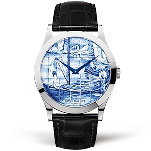 Копия часов Patek Philippe Calatrava Azulejos 38,5mm 5089G-062 Арт.PP-0763