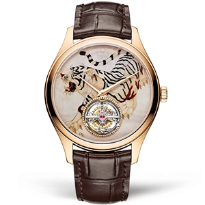 Копия часов Vacheron Constantin Métiers d'Art Ode to the four Guardians “White Tiger” 6040C/000R-155C Арт.VC-0429