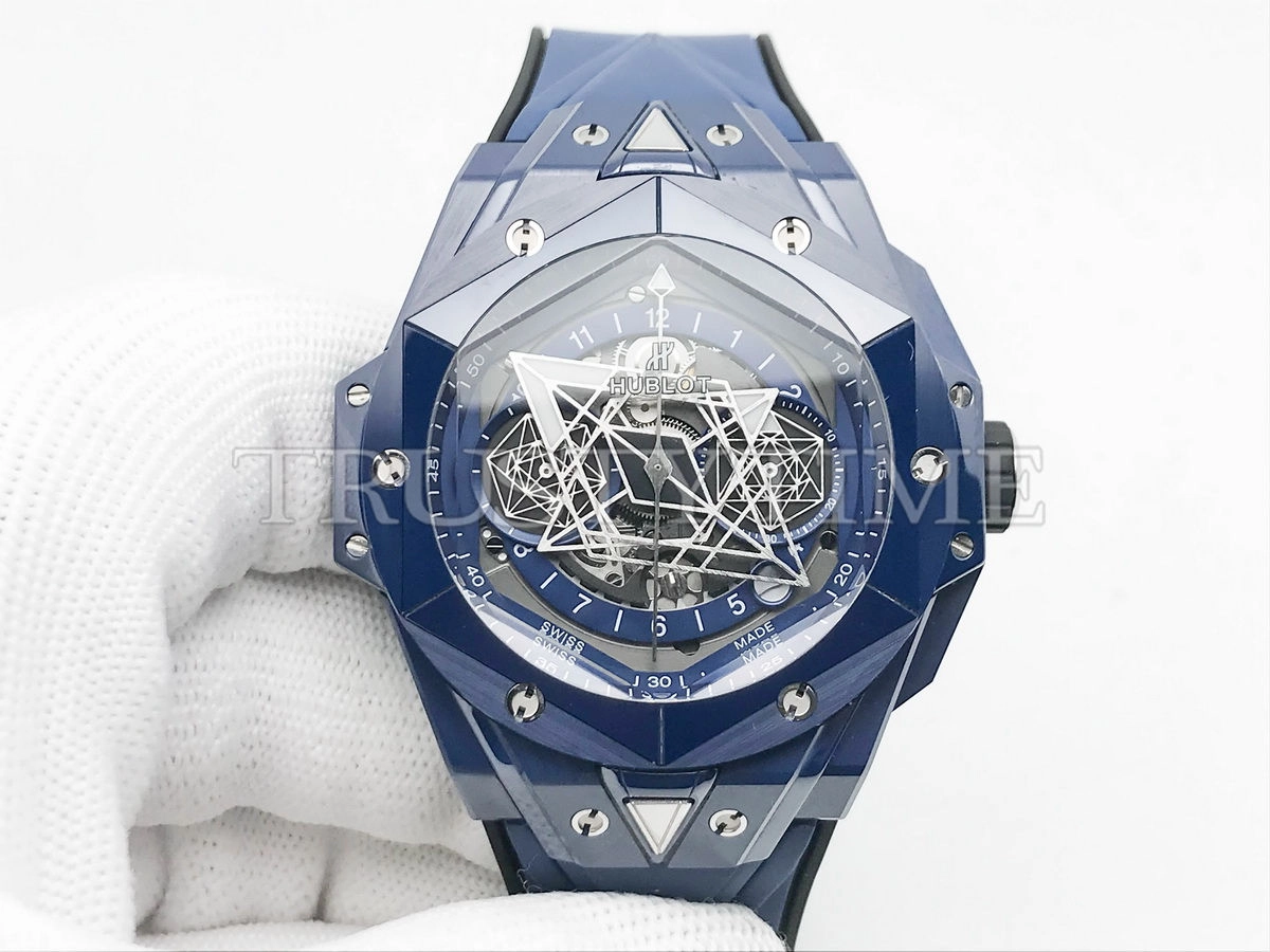 Копия часов Hublot Big Bang Sang Bleu II 45mm 418.EX.5107.RX.MXM21 Арт.HB-1068
