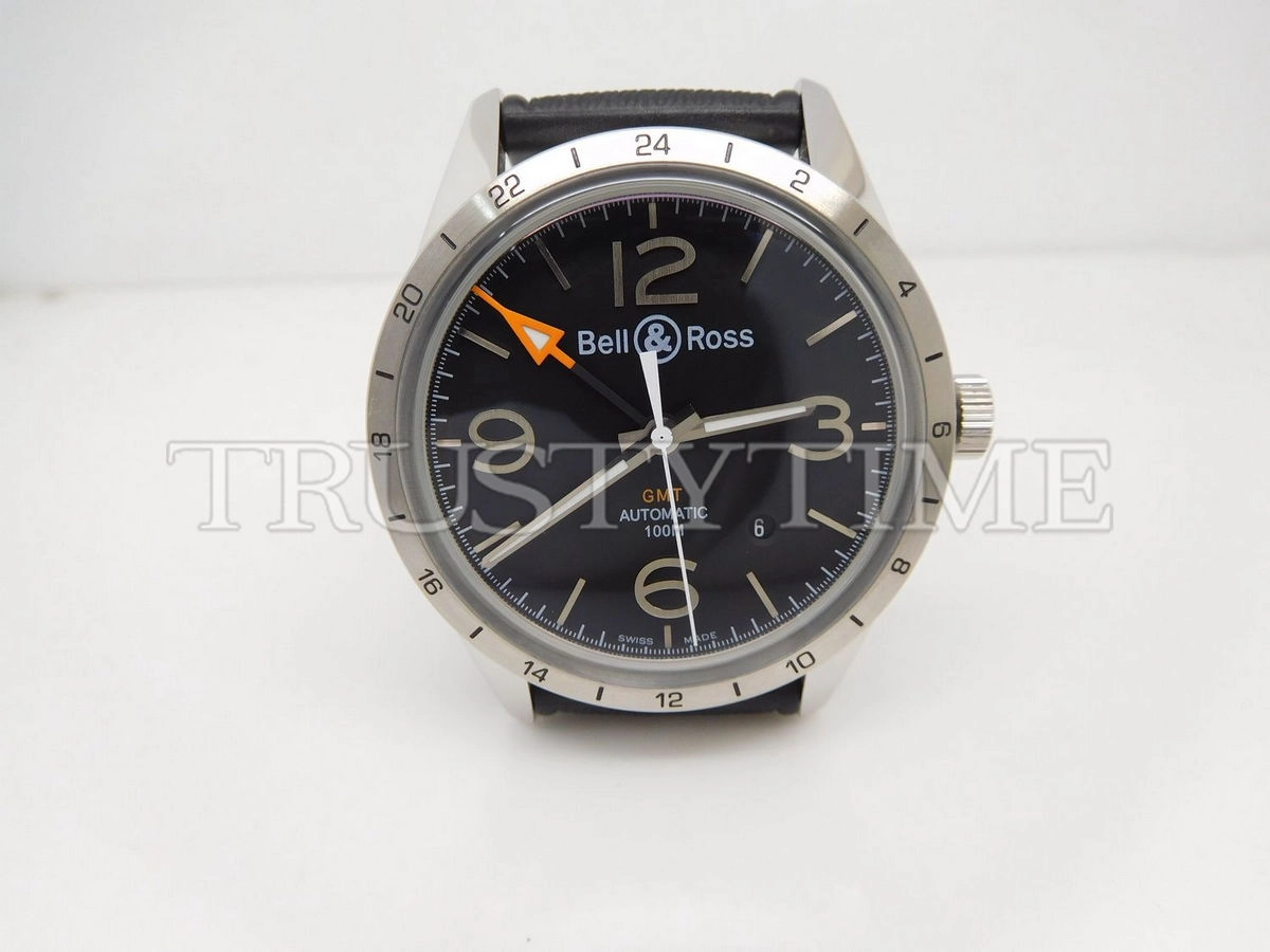 Копия часов Bell & Ross BR 123 GMT BRV123-BL-GMT/SRB Арт.BR-0260