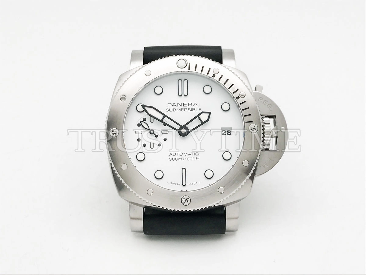 Копия часов Panerai Submersible Bianco 42mm PAM02223 Арт.PN-0883