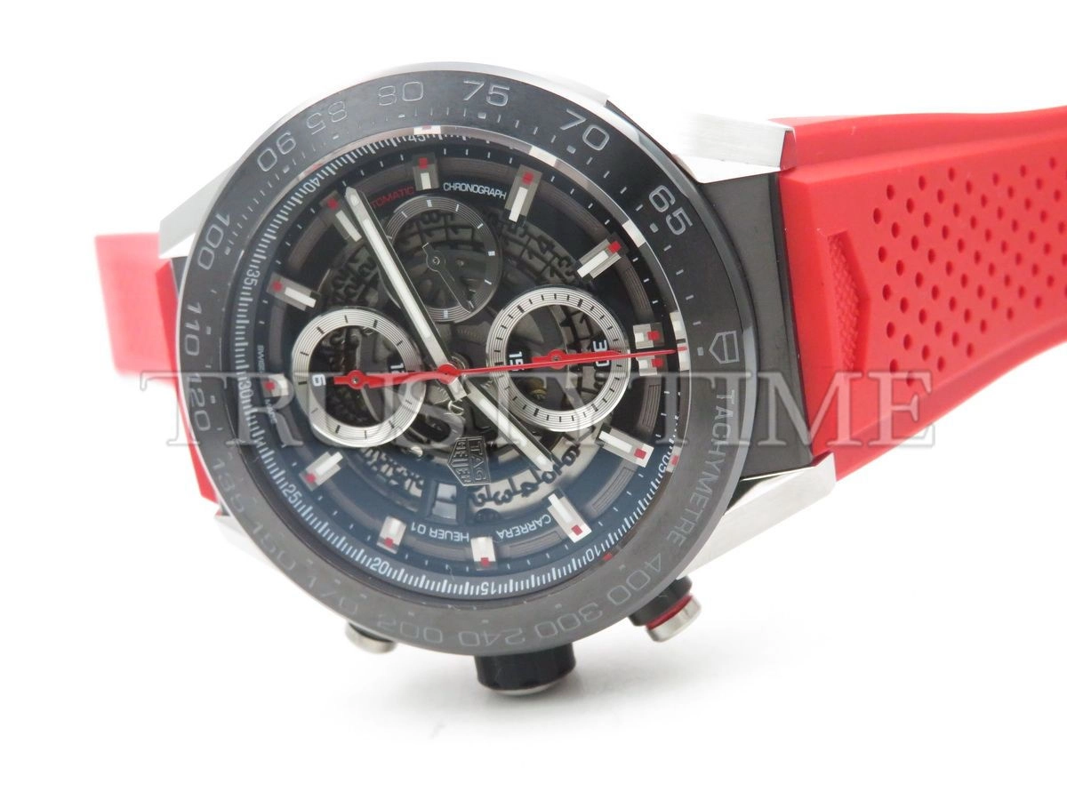 Копия часов Tag Heuer Carrera Calibre HEUER 01 Chronograph 45mm CAR2A1Z.FT6050 Арт.TG-0402