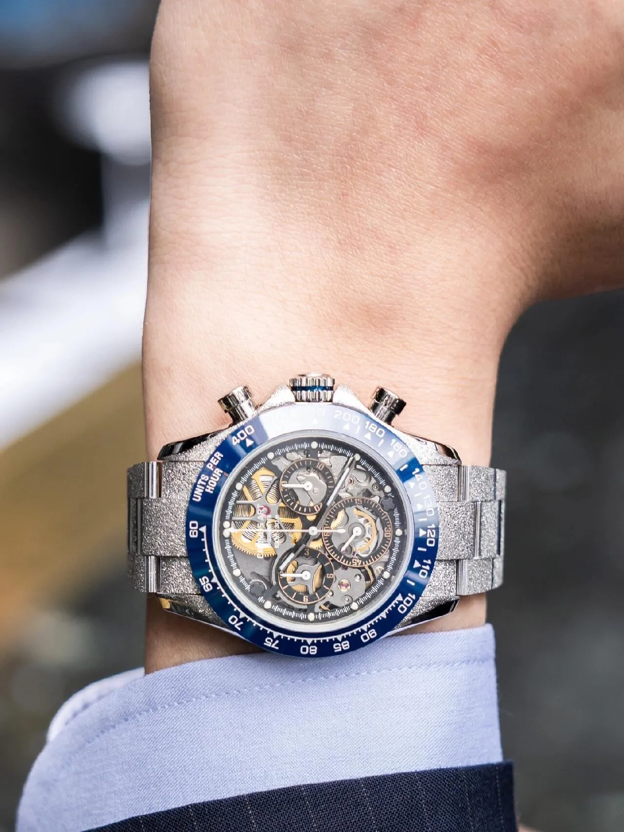 Копия часов CronusArt Stinless Steel Watch CM015-011 Арт.CA-0443