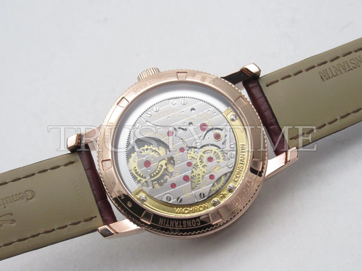 Копия часов Vacheron Constantin Traditionnelle Tourbillon 41mm 6000T/000R-B346 Арт.VC-0278