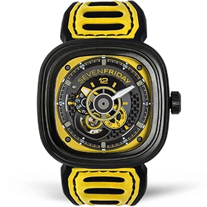 Копия часов SevenFriday P3B/03 "RACING TEAM YELLOW" Арт.SF-0299
