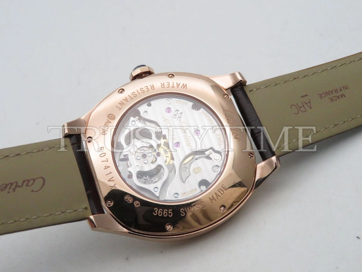 Копия часов Cartier Drive de Cartier Flying Tourbillon 41 W4100013 Арт.CR-0741