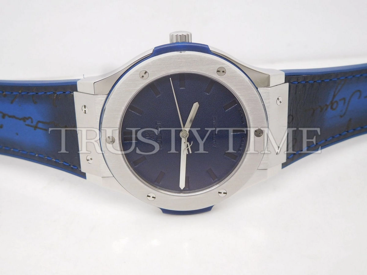 Копия часов Hublot Classic Fusion Berluti Scritto 45mm 511.NX.050B.VR.BER16 Арт.HB-0490