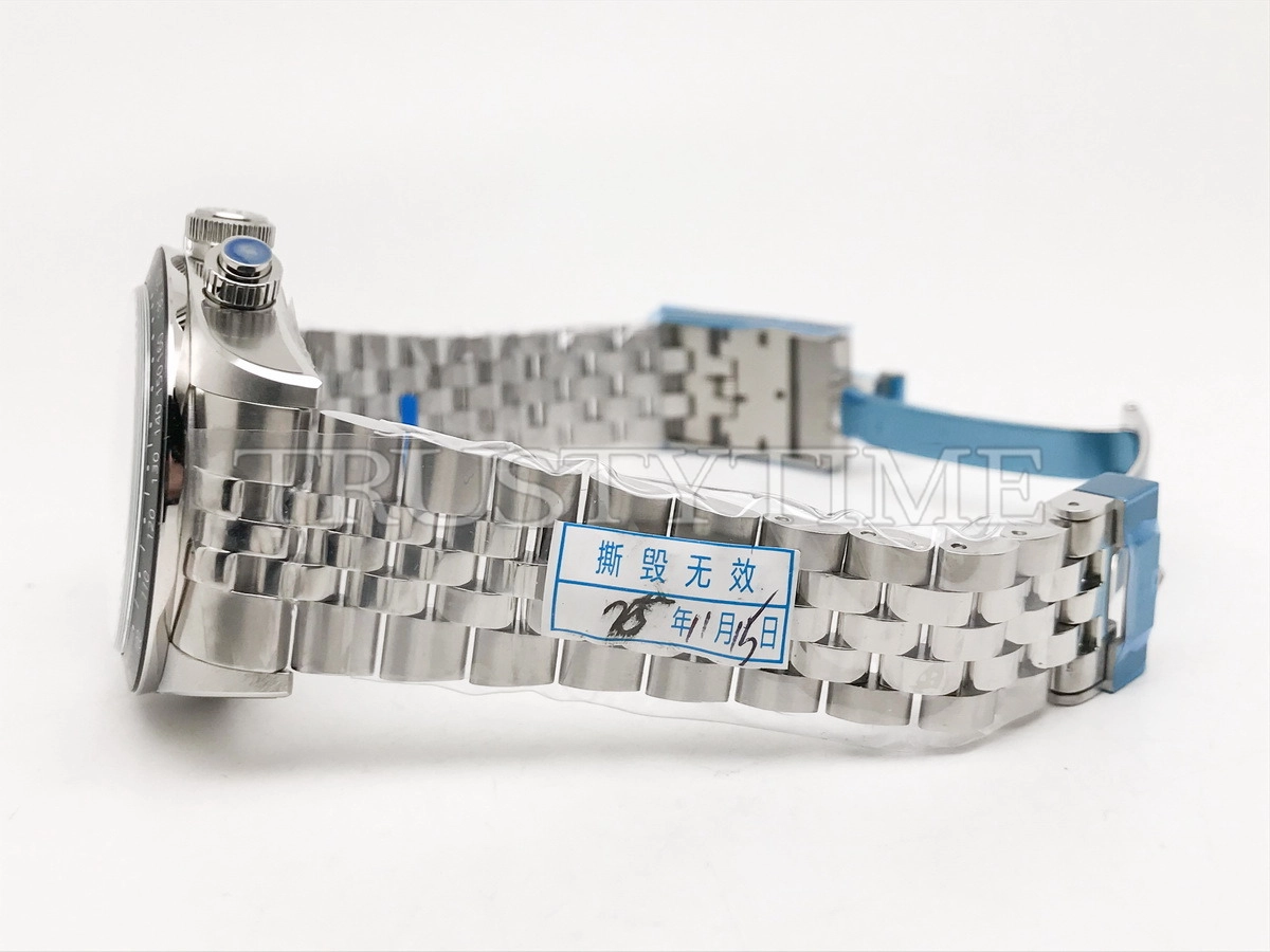 Копия часов Tudor Heritage Black Bay Chronograph M79360N-0024 Flamingo Blue Арт.TD-0849