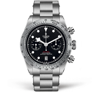 Копия часов Tudor Heritage Black Bay Chronograph 41mm M79350-0004 Арт.TD-0820