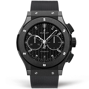 Копия часов Hublot Classic Fusion Chronograph Black Magic 45mm 521.CM.1771.RX Арт.HB-0938