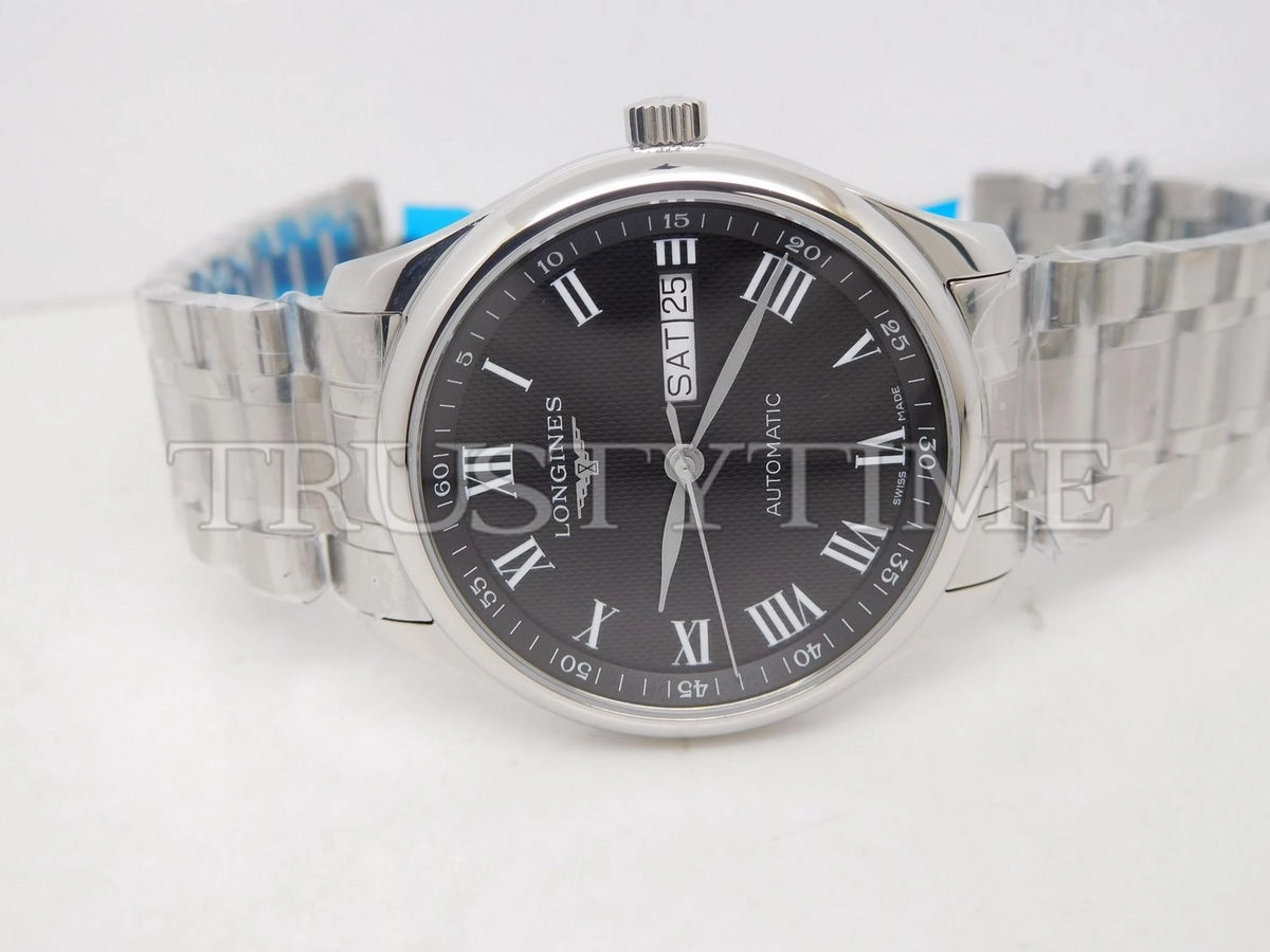 Копия часов Longines Master Collection Day Date 38mm L2.755.4.51.6 Арт.LN-0271