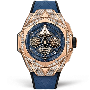 Копия часов Hublot Big Bang Sang Bleu II 45mm 418.OX.5108.RX.1604.MXM20 Арт.HB-1030
