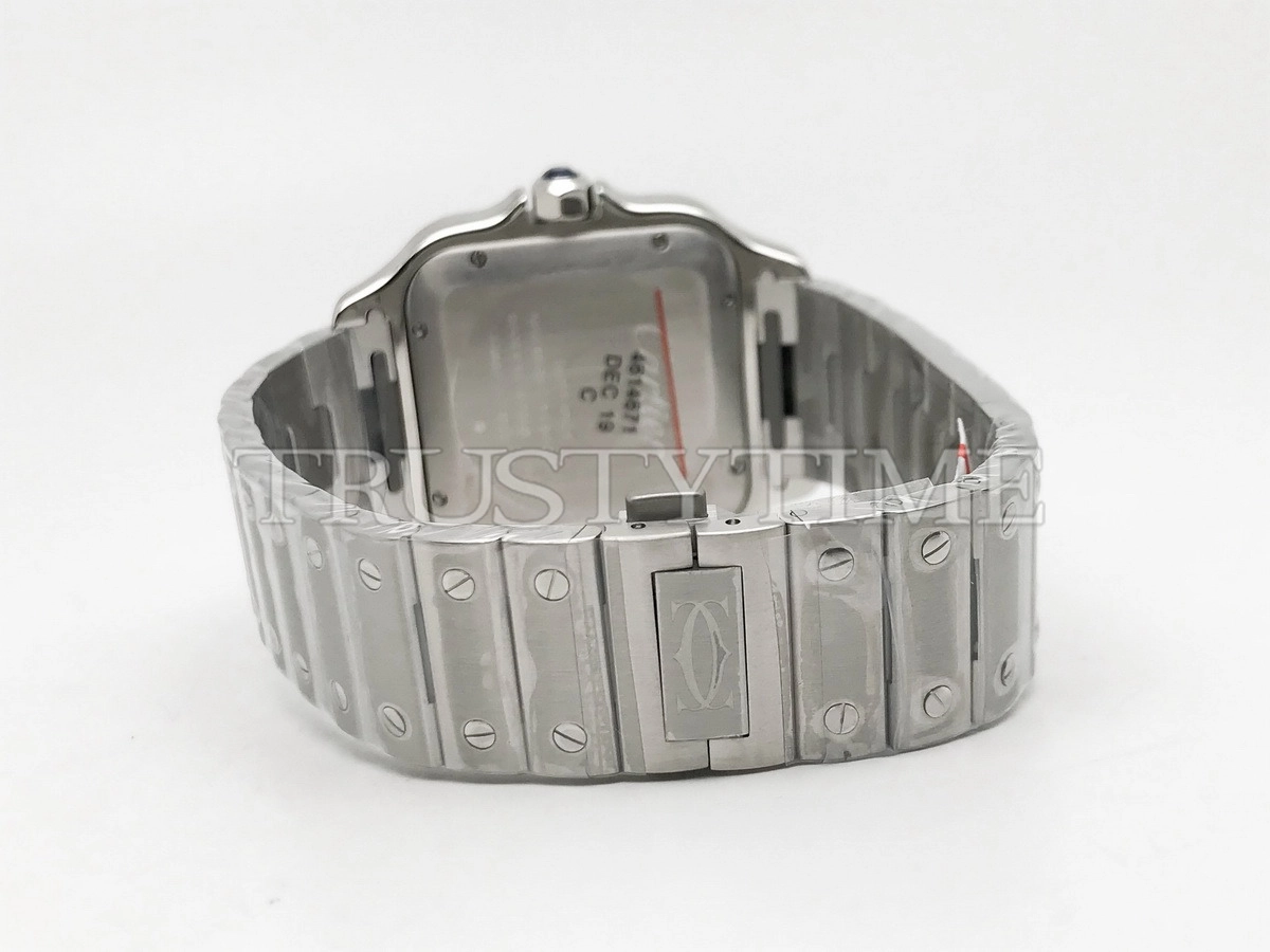Копия часов Cartier Santos De Cartier Smoky Green WSSA0062 Арт.CR-0900
