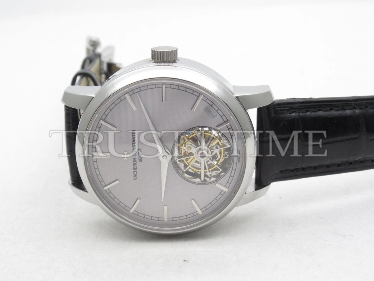 Копия часов Vacheron Constantin Traditionnelle Tourbillon 41mm 6000T/000P-B347 Арт.VC-0279