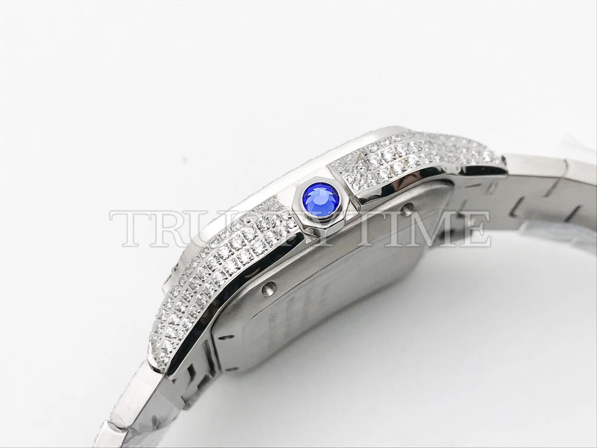 Копия часов Cartier Santos De Cartier 40 WSSA0018 Diamonds Арт.CR-0929