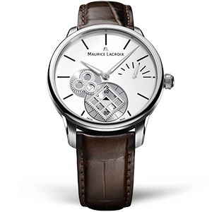 Копия часов Maurice Lacroix Masterpiece Roue Carrée Seconde 43mm MP7158-SS001-101-1 Арт.ML-0710
