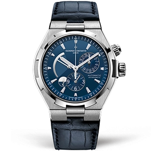 Копия часов Vacheron Constantin Overseas Dual Time 42mm 47450/000A-9039 Арт.VC-0385