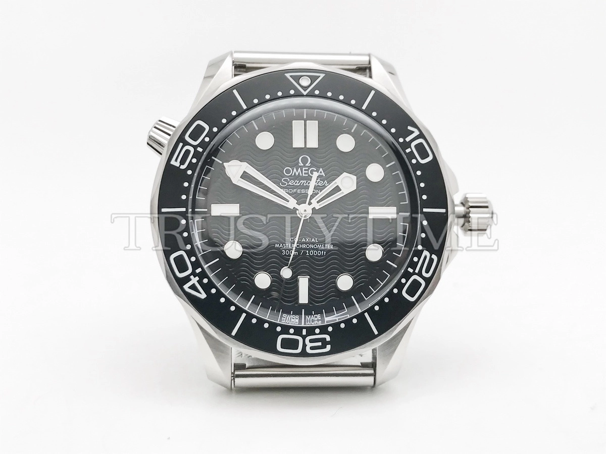 Копия часов Omega Seamaster Diver 300 Co-axial Master Chronometer 42mm 210.30.42.20.01.010 Арт.OM-1025