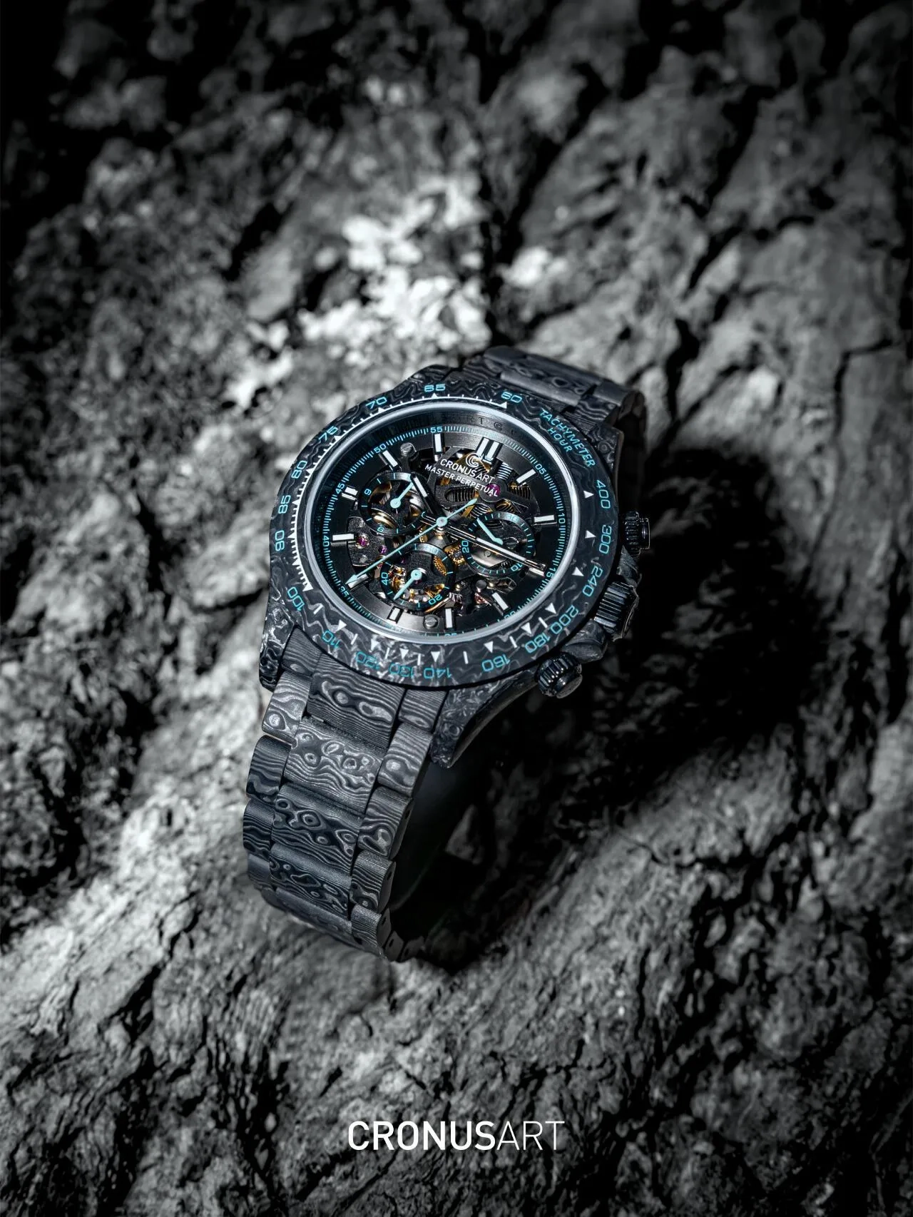 Копия часов CronusArt NTPT Carbon Fiber Watch Limited edition CM016-027 Арт.CA-0445