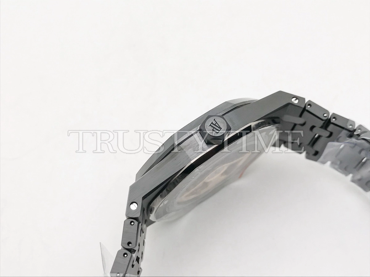 Копия часов Audemars Piguet Royal Oak Double Balance Wheel Black Ceramic 15416CE.OO.1225CE.01 Арт.AP-1192