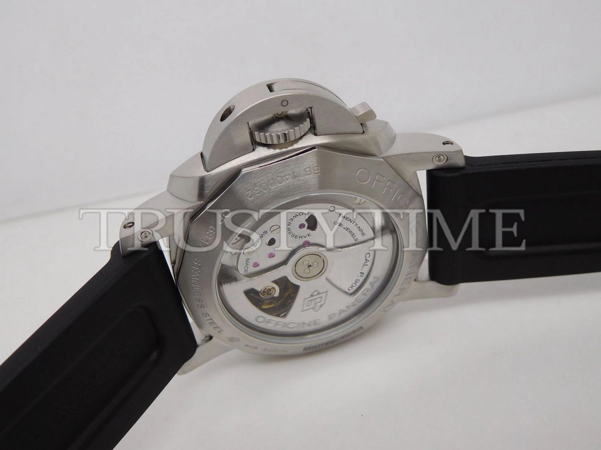 Копия часов Panerai Luminor 1950 3 Days GMT Automatic Acciaio 44mm PAM00320 Арт.PN-0708