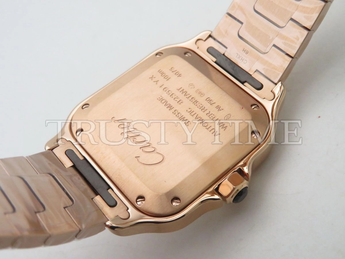 Копия часов Cartier Santos De Cartier 35 WGSA0031 Арт.CR-0649