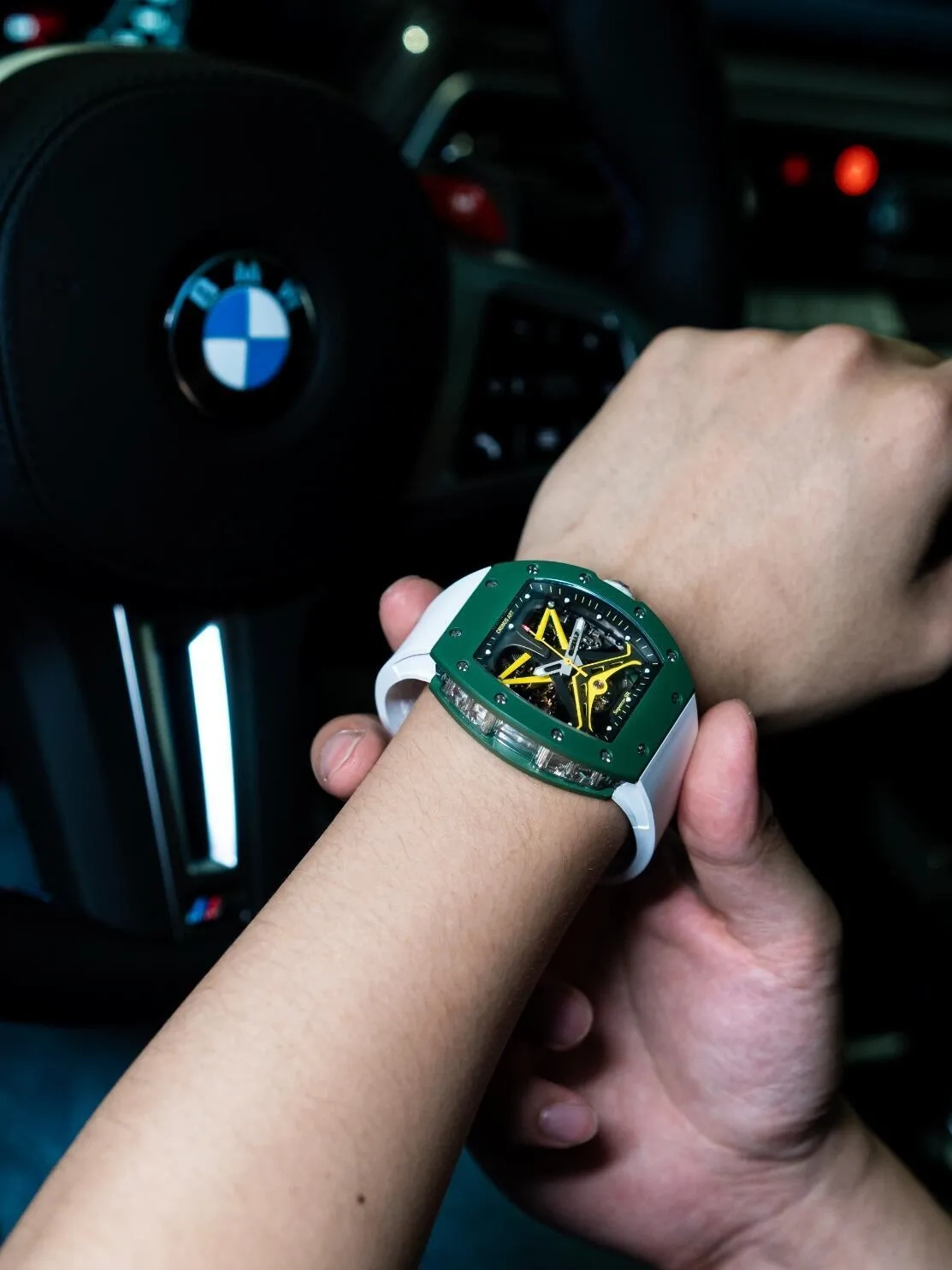 Копия часов CronusArt Carbon Watch CM09-018 Арт.CA-0431