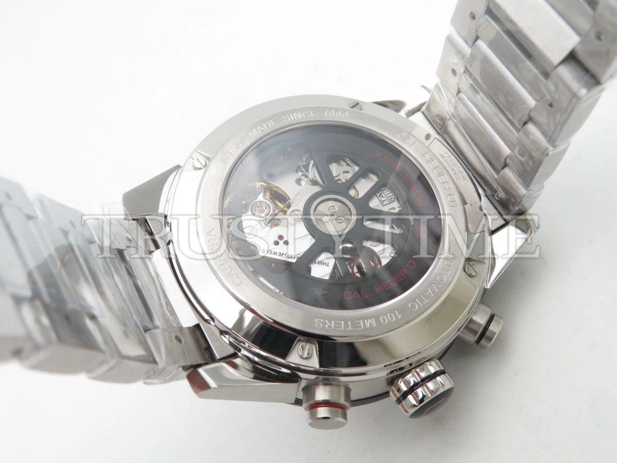 Копия часов Tag Heuer Carrera Calibre Heuer 01 43mm CAR201W.BA0714 Арт.TG-0397