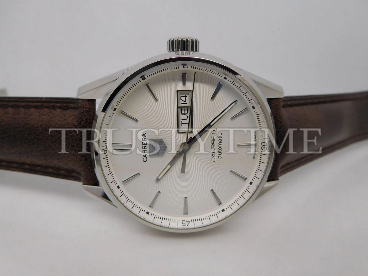 Копия часов Tag Heuer Carrera Calibre 5 Day Date 41mm WAR201B.FC6291 Арт.TG-0434
