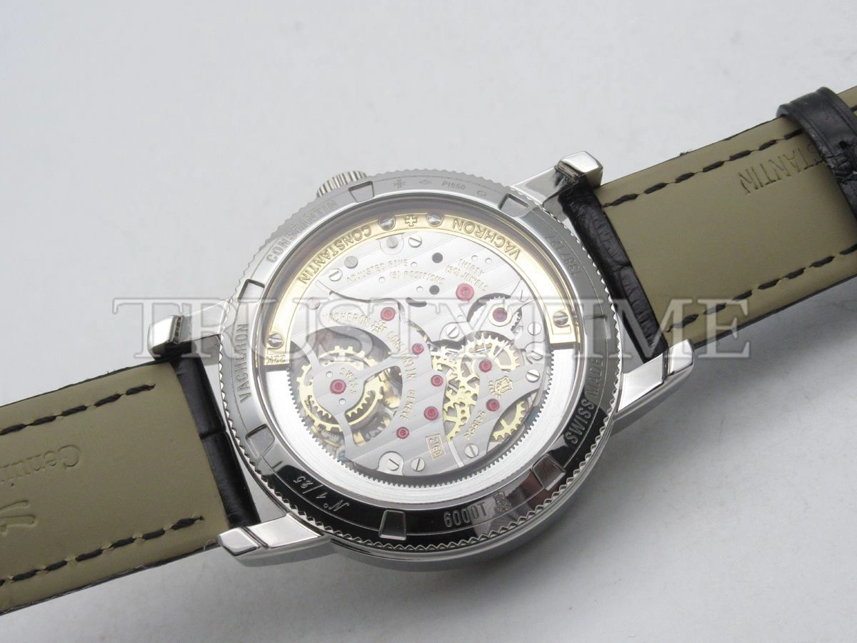 Копия часов Vacheron Constantin Traditionnelle Tourbillon 41mm 6000T/000P-B347 Арт.VC-0279