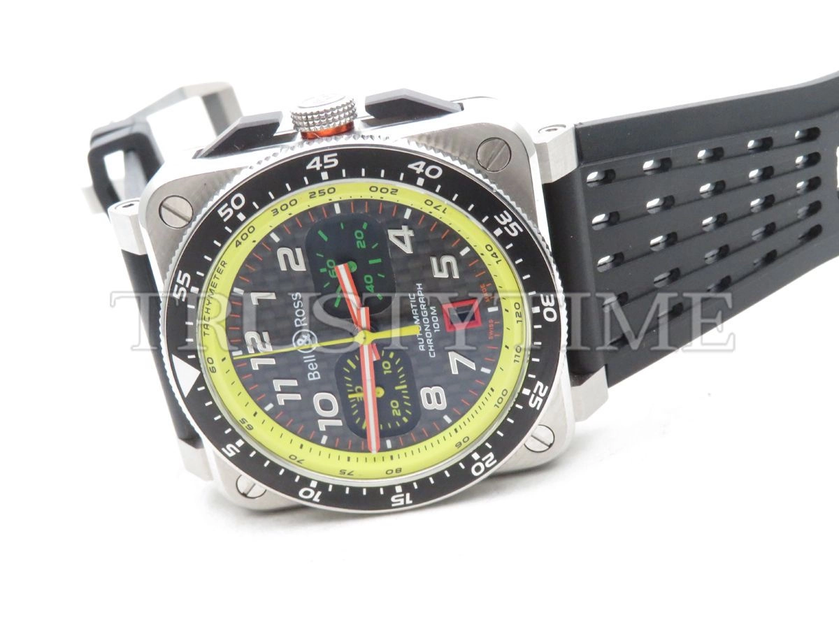 Копия часов Bell & Ross BR 03-94 Chronograph R.S.19 BR0394-RS19/SRB Арт.BR-0285