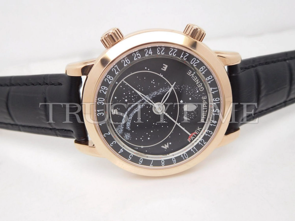 Копия часов Patek Philippe Grand Complications Celestial Sky Moon 44mm 6102R-001 Арт.PP-0447