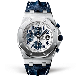 Копия часов Audemars Piguet Royal Oak Offshore Navy Blue Chronograph 26170ST.OO.D305CR.01 Арт.AP-0452