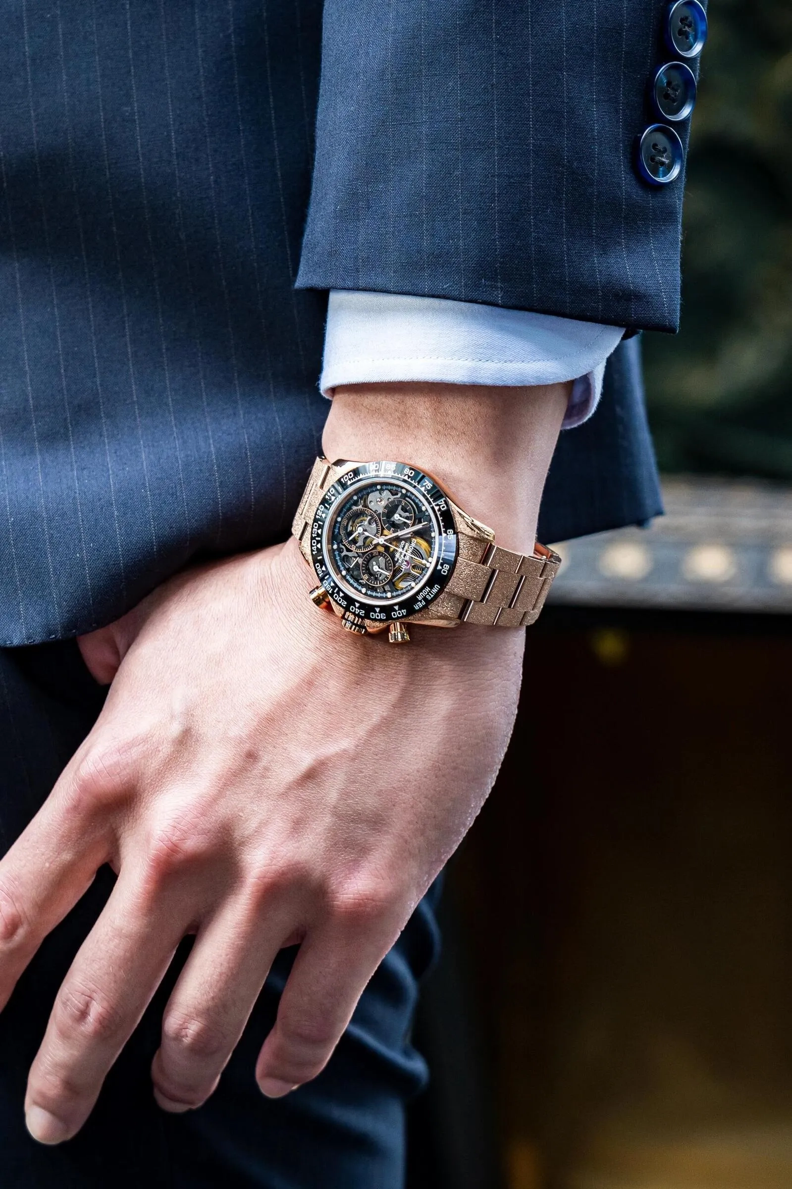 Копия часов CronusArt Stinless Steel Watch CM015-012 Арт.CA-0444