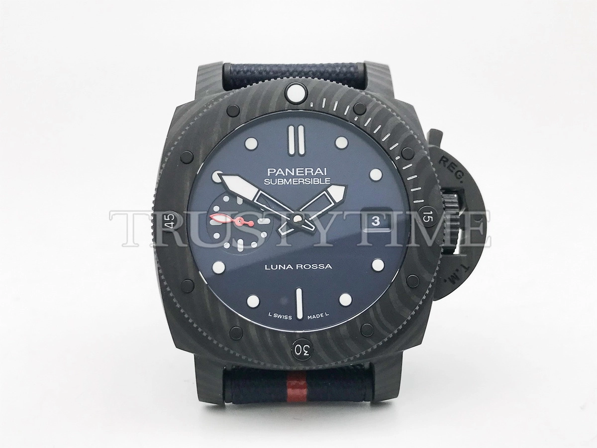 Копия часов Panerai Submersible Luna Rossa Carbotech™ 42mm  PAM01563 Арт.PN-0919