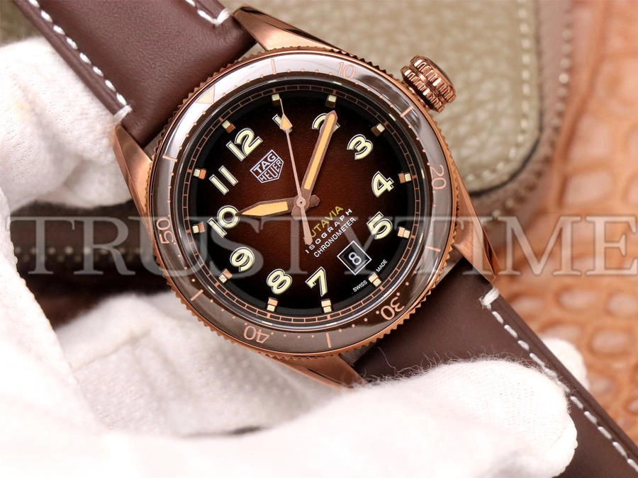 Копия часов Tag Heuer Autavia Isograph Calibre 5 42mm WBE5193.FC8300 Арт.TG-0604