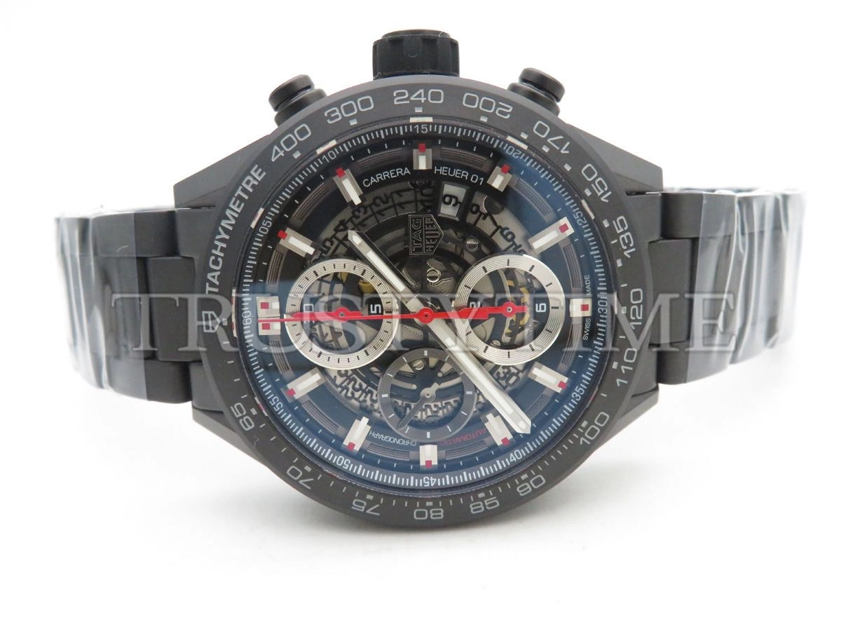 Копия часов Tag Heuer Carrera Calibre Heuer 01 43mm CAR2090.BH0729 Арт.TG-0532
