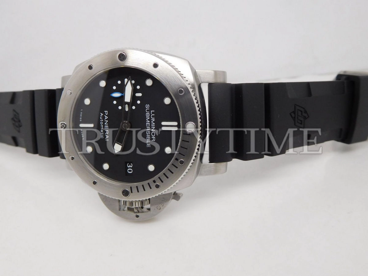 Копия часов Panerai Luminor 1950 Submersible 3 Days Automatic Acciaio 42mm PAM00682 Арт.PN-0754