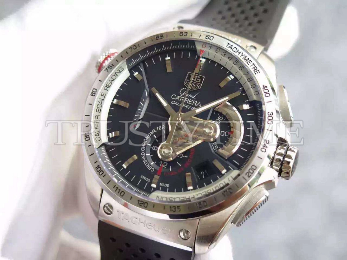 Копия часов Tag Heuer Grand Carrera Calibre 36 RS 43mm CAV5115.FT6019 Арт.TG-0315