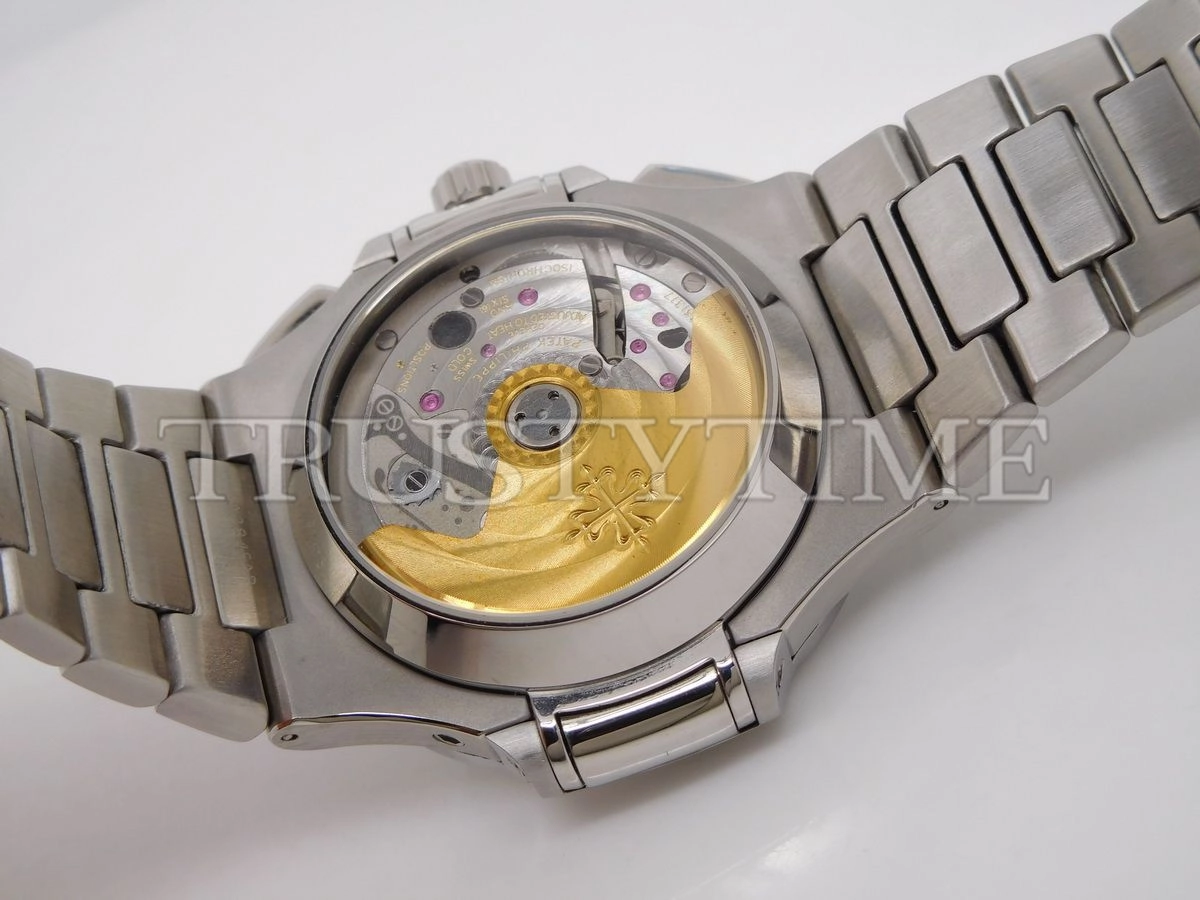 Копия часов Patek Philippe Nautilus Chronograph 40,5mm 5980/1A-001 Арт.PP-0573