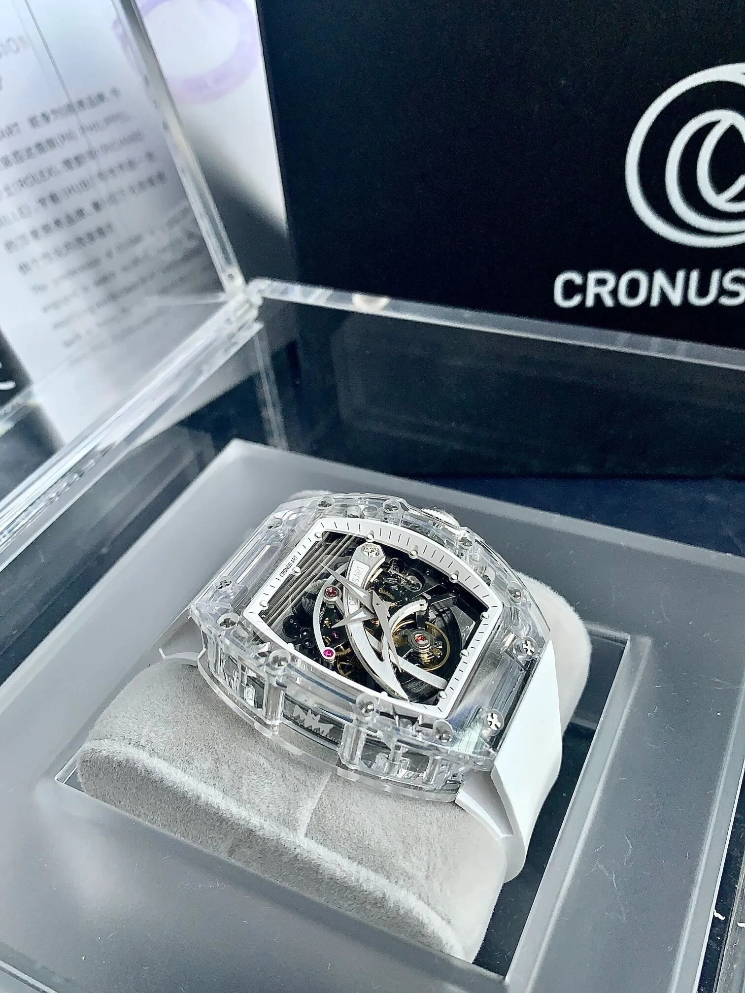 Копия часов CronusArt Sapphire Watch CM08-010 Арт.CA-0411