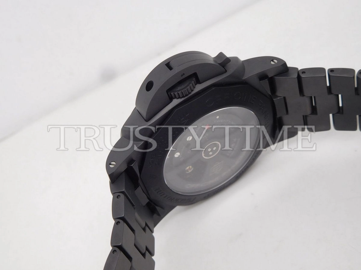 Копия часов Panerai Luminor 1950 3 Days GMT Automatic Tuttonero 44mm PAM00438 Арт.PN-0703