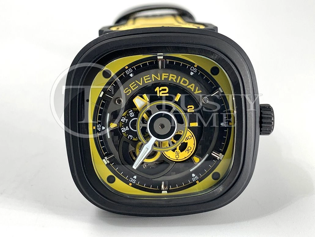 Копия часов SevenFriday P3B/03 "RACING TEAM YELLOW" Арт.SF-0299