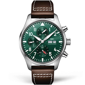 Копия часов IWC Pilot's Watch Chronograph 43mm IW378005 Арт.IW-0919