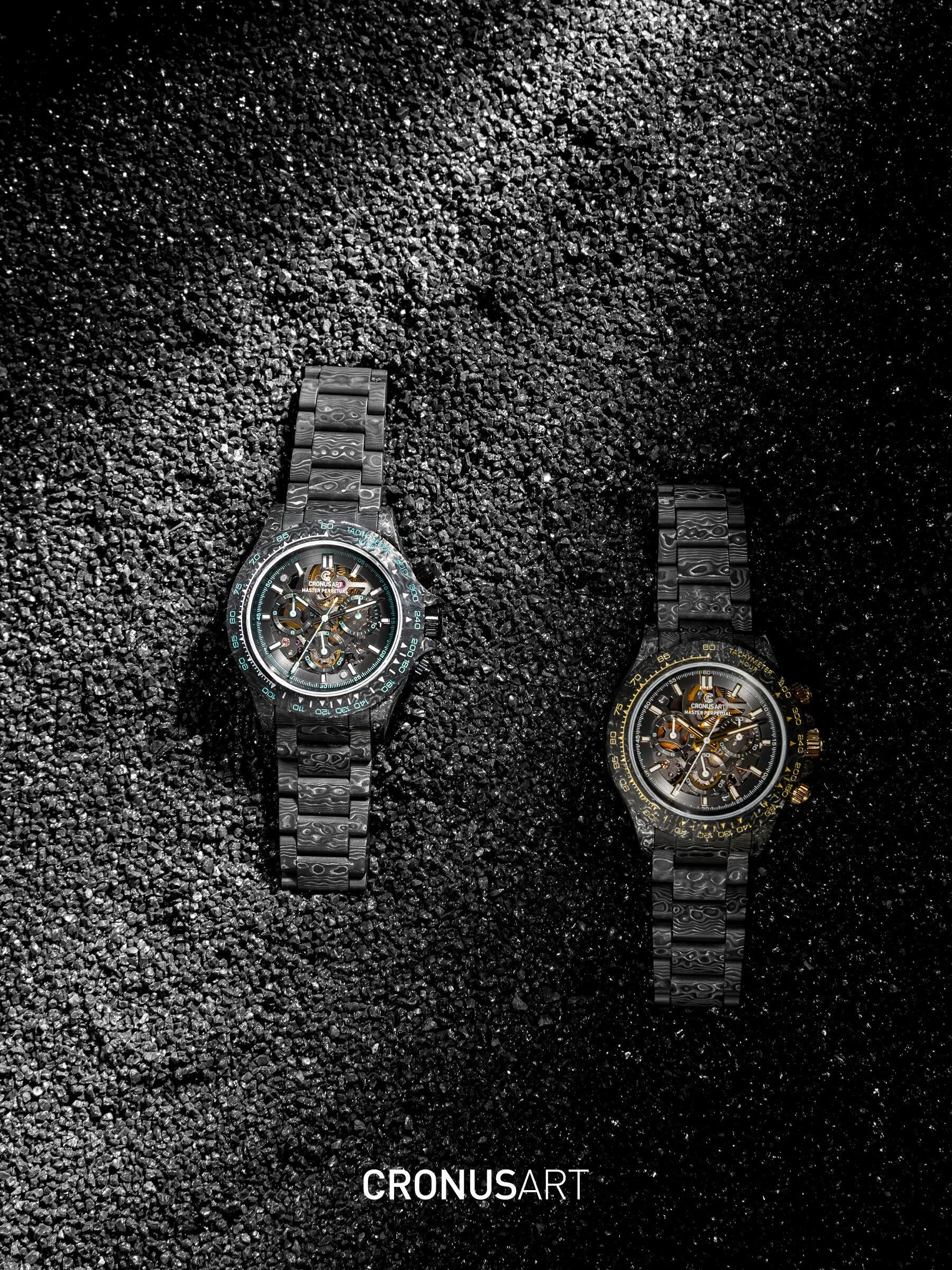 Копия часов CronusArt NTPT Carbon Fiber Watch Limited edition CM016-028 Арт.CA-0446