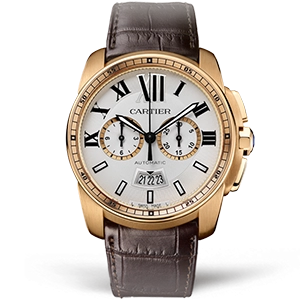Копия часов Cartier Calibre de Cartier Chronograph 42 W7100044 Арт.CR-0837