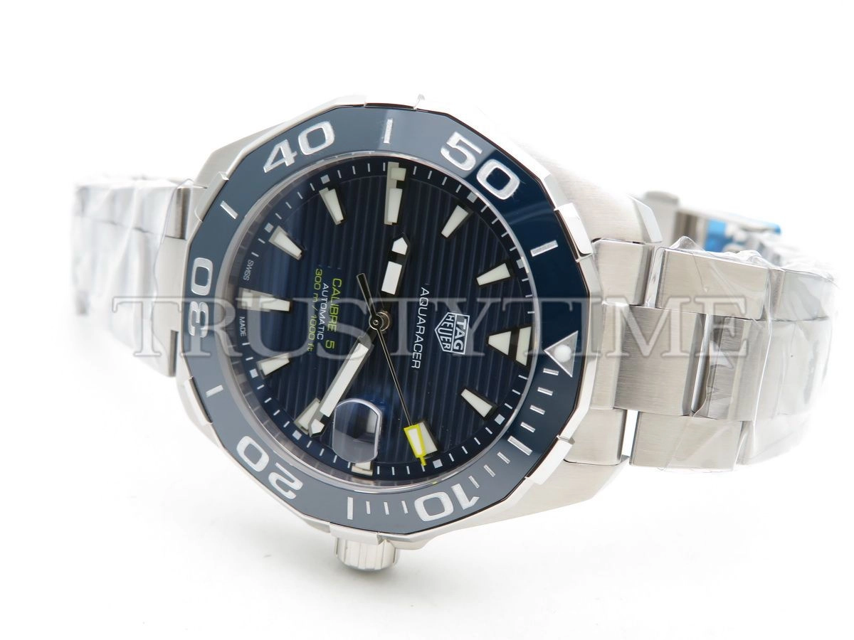 Копия часов Tag Heuer Aquaracer Calibre 5 43mm WAY201B.BA0927 Арт.TG-0352